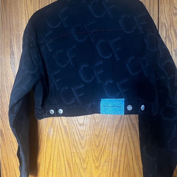 Chiara Ferragni Dark Jean Jacket - Picture 8 of 10